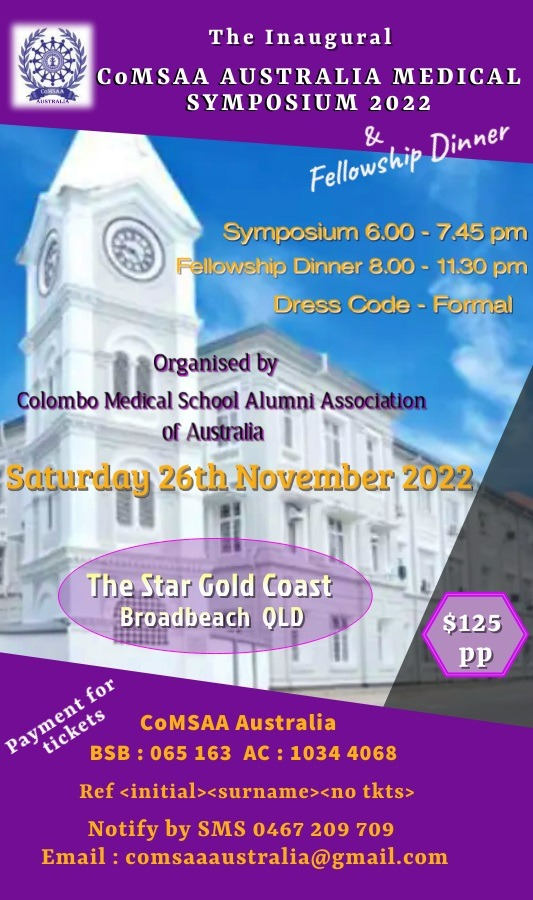 Comsaa symposium 2022 flyer